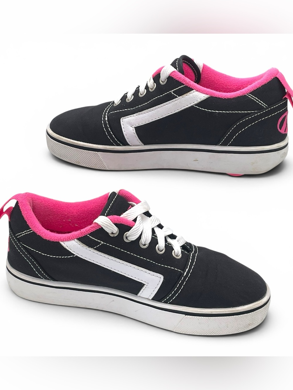 Heelys Black Pink Roller Skate Shoes Youth 4 Women’s 5